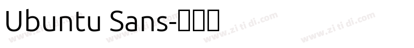 Ubuntu Sans字体转换 Ubuntu Sans字体转换